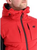 Miniatura 4F, Down Jacket  M278 piumino uomo Red nero, rosso 