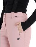 Miniatura 4F, Trousers Fnk  F419 pantaloni da sci donna Light Pink rosa 