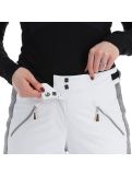 Miniatura Almgwand, Schusselkopf pantaloni da sci donna bianco, grigio 