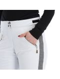 Miniatura Almgwand, Schusselkopf pantaloni da sci donna bianco, grigio 