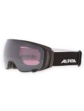 Miniatura Alpina, Double Jack Mag Q mascherina da sci lente di ricambio unisex Black Matt nero 