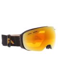 Miniatura Alpina, Granby Q-lite mascherina da sci unisex Black Gold Matt nero 