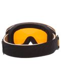 Miniatura Alpina, Granby Q-lite mascherina da sci unisex Black Gold Matt nero 