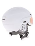 Miniatura Alpina, ORO QV Mips caschetto con visiera unisex White Matt bianco 