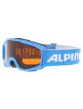 Miniatura Alpina, Piney mascherina da sci bambino Blue Matt blu 