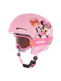 Miniatura Alpina, Zupo Disney Set casco bambino Minnie Mouse Matt rosa 