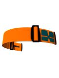 Miniatura Aphex, Strap mascherina da sci unisex Burned Orange - Logo Petrol arancio, blu 