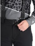 Miniatura Spyder, Dare pantaloni da sci uomo Black nero 