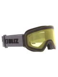 Miniatura Bliz, Flow mascherina da sci unisex Matte Black - Brown w Gold Multi nero 