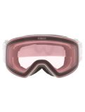 Miniatura Bliz, Flow mascherina da sci unisex Matte Light Grey - Brown w Red Multi grigio 