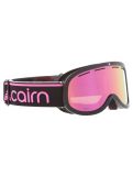 Miniatura Cairn, Blast mascherina da sci bambino Mat Black Neon Pink nero, rosa 