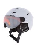 Miniatura Cairn, Impulse Visor caschetto con visiera unisex Mat White bianco 