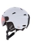 Miniatura Cairn, Impulse Visor caschetto con visiera unisex Mat White bianco 