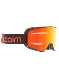 Miniatura Cairn, Magnitude mascherina da sci lente di ricambio unisex Mat Black Orange arancio, nero 