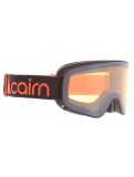 Miniatura Cairn, Magnitude mascherina da sci lente di ricambio unisex Mat Black Orange arancio, nero 