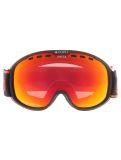 Miniatura Cairn, Omega mascherina da sci unisex Mat Black Orange arancio, nero 