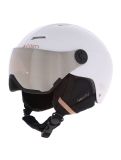 Miniatura Cairn, Orbit Visor caschetto con visiera unisex Mat White Coffee bianco 