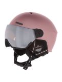 Miniatura Cairn, Reflex Visor caschetto con visiera unisex Mat Metallic Dust rosa 