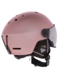 Miniatura Cairn, Reflex Visor caschetto con visiera unisex Mat Metallic Dust rosa 