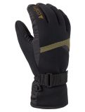 Miniatura Cairn, Styl W C-Tex guanti da sci donna Black Forest Gold Goud, nero 