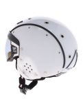 Miniatura Casco, SP-6 caschetto con visiera unisex Chameleon White bianco 