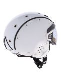 Miniatura Casco, SP-6 caschetto con visiera unisex Chameleon White bianco 