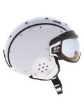 Miniatura Casco, SP-6 caschetto con visiera unisex Chameleon White bianco 