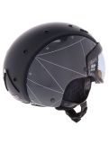 Miniatura Casco, SP-6 caschetto con visiera unisex Geometric nero 