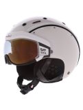 Miniatura Casco, SP-6 caschetto con visiera unisex Ivory White bianco 