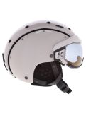 Miniatura Casco, SP-6 caschetto con visiera unisex Ivory White bianco 