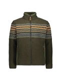 Miniatura CMP, 30M3217 gilet uomo oil verde