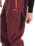 Miniatura CMP, 33W2887 pantaloni da sci senza imbottitura uomo Burgundy borgogna 