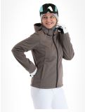 Miniatura CMP, 39A5006M softshell donna Sesam Mel Black beige, nero 