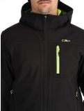 Miniatura CMP, 3A01787N softshell uomo Black / Acid nero 