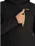 Miniatura CMP, 3A01787N softshell uomo Black / Acid nero 