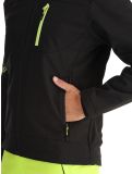 Miniatura CMP, 3A01787N softshell uomo Black / Acid nero 