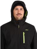 Miniatura CMP, 3A01787N softshell uomo Black / Acid nero 