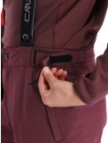 Miniatura CMP, 3W17397N pantaloni da sci uomo Burgundy borgogna 