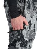 Miniatura ColourWear, M Sharp pantaloni da sci uomo Black Map grigio, nero 