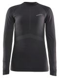 Miniatura Craft, Active Intensity Crewneck LS maglia termica donna Black / Asphalt nero 