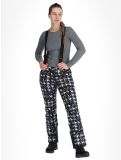 Miniatura Dare2b, Diminish pantaloni da sci donna Black Distressed Dogtooth Print nero 