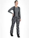 Miniatura Dare2b, Diminish pantaloni da sci donna Black Distressed Dogtooth Print nero 