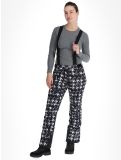 Miniatura Dare2b, Diminish pantaloni da sci donna Black Distressed Dogtooth Print nero 