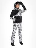 Miniatura Dare2b, Ice giacca sci donna Black and White Graffiti Print / Black bianco, nero 