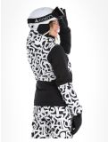 Miniatura Dare2b, Ice giacca sci donna Black and White Graffiti Print / Black bianco, nero 