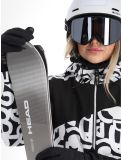 Miniatura Dare2b, Ice giacca sci donna Black and White Graffiti Print / Black bianco, nero 