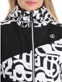 Miniatura Dare2b, Ice giacca sci donna Black and White Graffiti Print / Black bianco, nero 