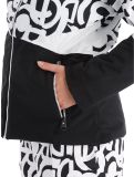 Miniatura Dare2b, Ice giacca sci donna Black and White Graffiti Print / Black bianco, nero 