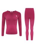 Miniatura Dare2b, In The Zone III Baselayer Set completo termico bambino Berry Pink rosa 