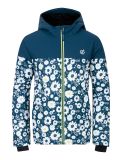 Miniatura Dare2b, Liftie giacca sci bambino Moonlight Denim / Moonlight Denim Daisy Print bianco, blu 